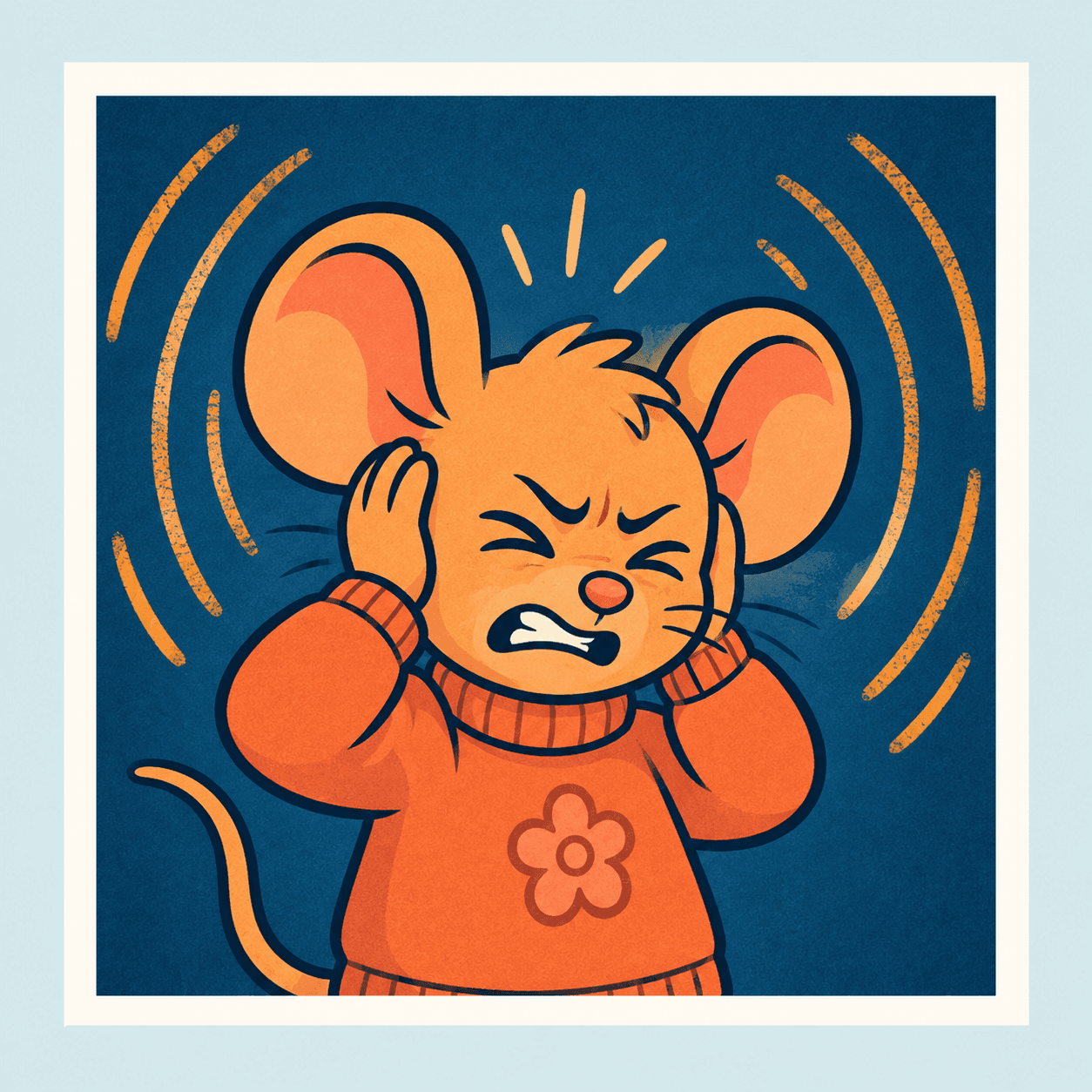 Illustration accompanying research on tinnitus and auditory–basal ganglia circuits.